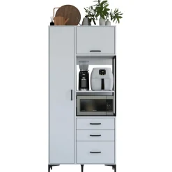 Aamiaiskaappi JE112 - 2958 valkoinen*Linento Furniture Online