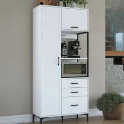 Aamiaiskaappi JE112 - 2958 valkoinen*Linento Furniture Online
