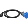 Sale Adapterijohto , pistorasia CEE/pistotulppa, 1-vaihe, 16A, 2m Jatkojohdot