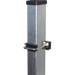 Aitaelementin metallikiinnike nelikulmaiselle 40x60 mm tolpalle*AB Polar