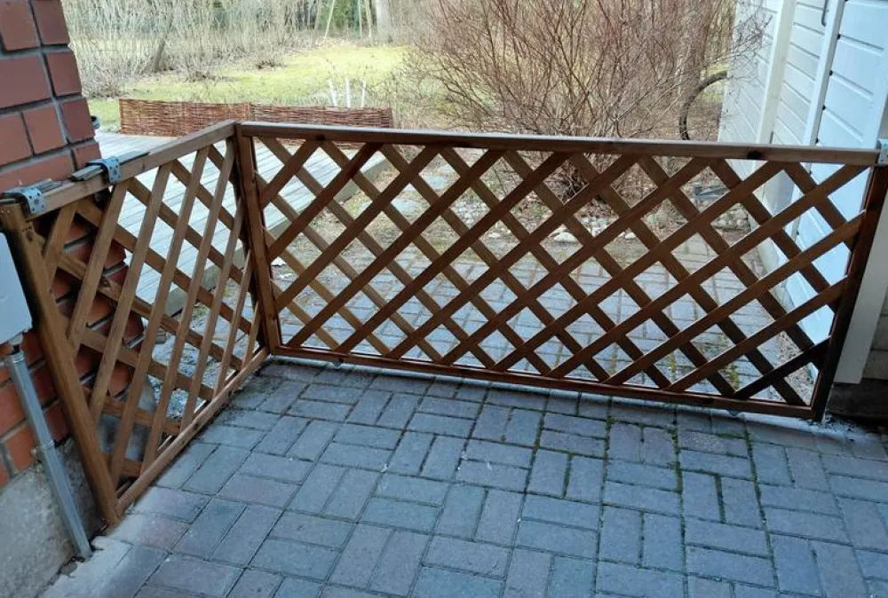 Hot Aitaelementti Lehto A06R 1800x800 mm vinoristikko ruskea Aitaelementit