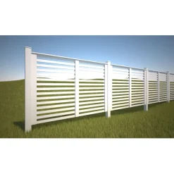 Discount Aitaelementti Moderni 2000x1000 mm puu pohjamaalattu Aitaelementit