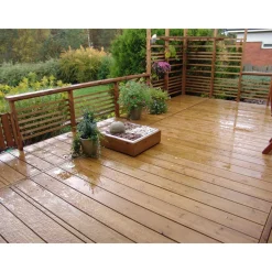 Aitalauta/verhouslauta 21x95x2395 mm, kestopuu, AB, vihreä*Tammiston puu Discount