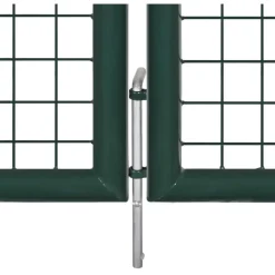 Aitaportti teräs 306x150cm vihreä*FinePRICE Outlet