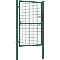New Aitaportti teräs 100x200cm vihreä Portit