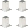 New Aitatolpan jalat 4kpl galvanoitu 81mm Aitatolpan Jalat