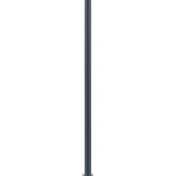 Aitatolpat 185cm, alumiini, tummanharmaa, eri pakkauskokoja*FinePRICE New