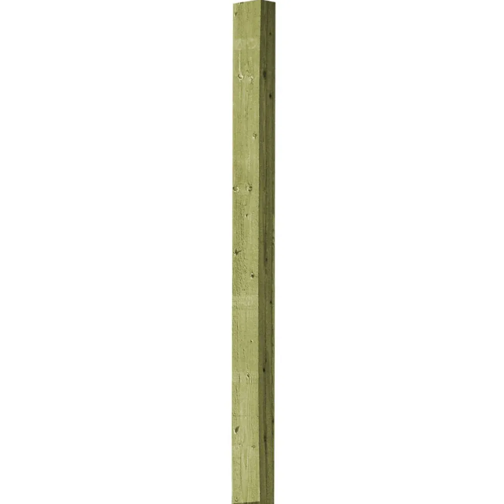 Aitatolppa K02/125 125x125 mm sahapintainen vihreä Pergolat
