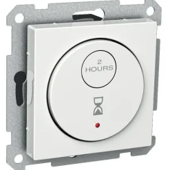 Ajastin elektroninen 15 min-8 h 2-napainen 10A valkoinen Exxact*Schneider Electric