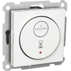 Hot Ajastin elektroninen 15 min-8 h 1-napainen 10A valkoinen Exxact Ajastimet