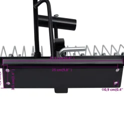 Ajettavan ruohonleikkurin hara 109 cm (54454)*FinePRICE Clearance