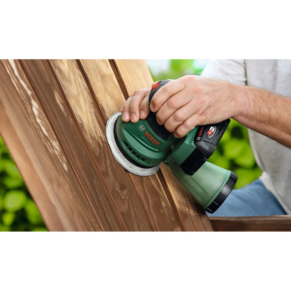 Akkuepäkeskohiomakone Bosch EasyOrbit 18V-10 Solo 18V ilman akkua*Bosch Power Tools Best