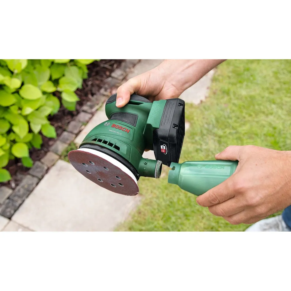 Akkuepäkeskohiomakone Bosch EasyOrbit 18V-10 Solo 18V ilman akkua*Bosch Power Tools Best