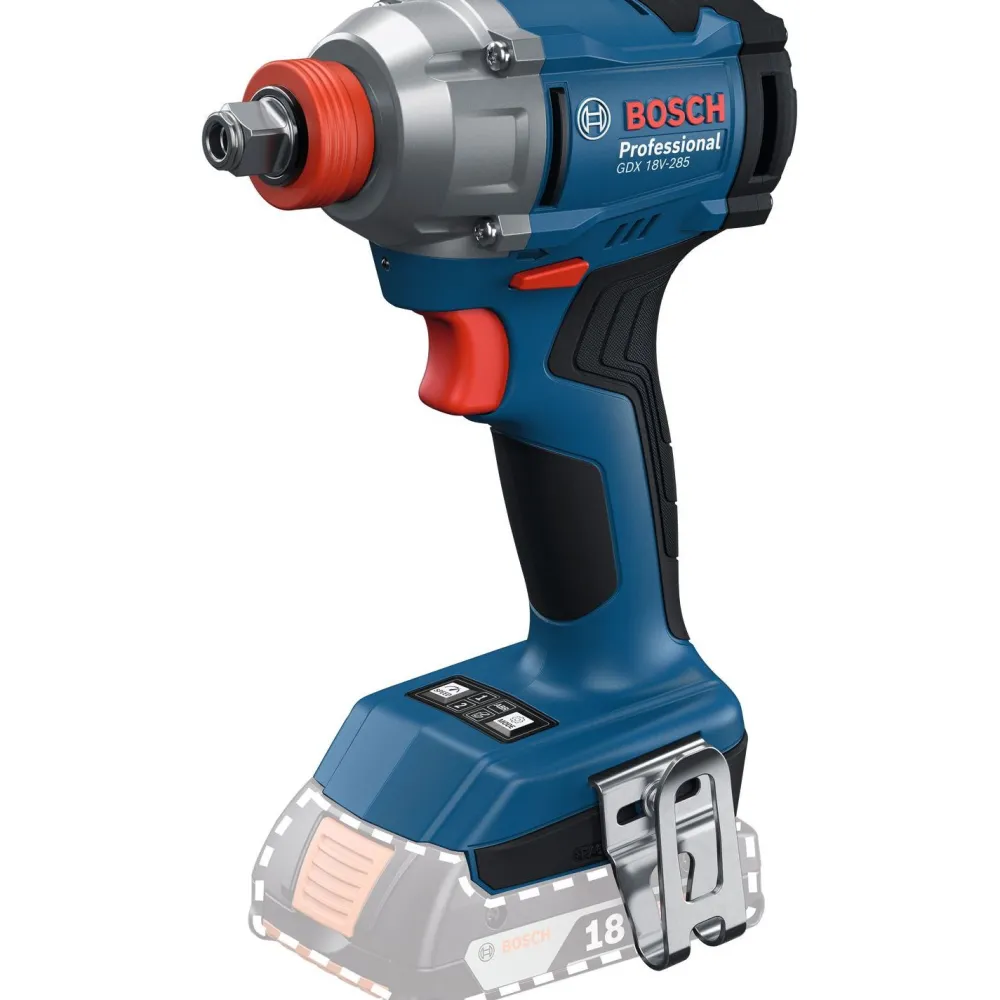 Best Akkuiskumutterinväännin Bosch Professional GDX 18V-285 Solo 18V ilman akkua Mutterinvääntimet