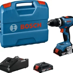 Akkuiskuporakone Bosch Professional GSB 18V-65 18V 2x2,0 Ah akuilla + L-Case*Bosch Power Tools