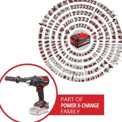 Clearance Akkuiskuporakone PXC TP-CD 18/120 Li-i BL-Solo 18V ilman akkua Iskuporakoneet