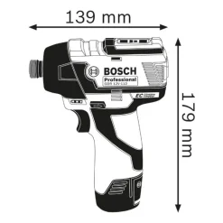 Sale Akkuiskuruuvinväännin Bosch Professional GDR 12V-110 Solo 12V ilman akkua + L-Boxx Ruuvinvääntimet