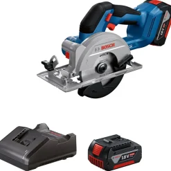 Akkukäsipyörösaha Bosch Professional GKS 18V-51 18V 2x4,0 Ah akuilla*Bosch Power Tools Online