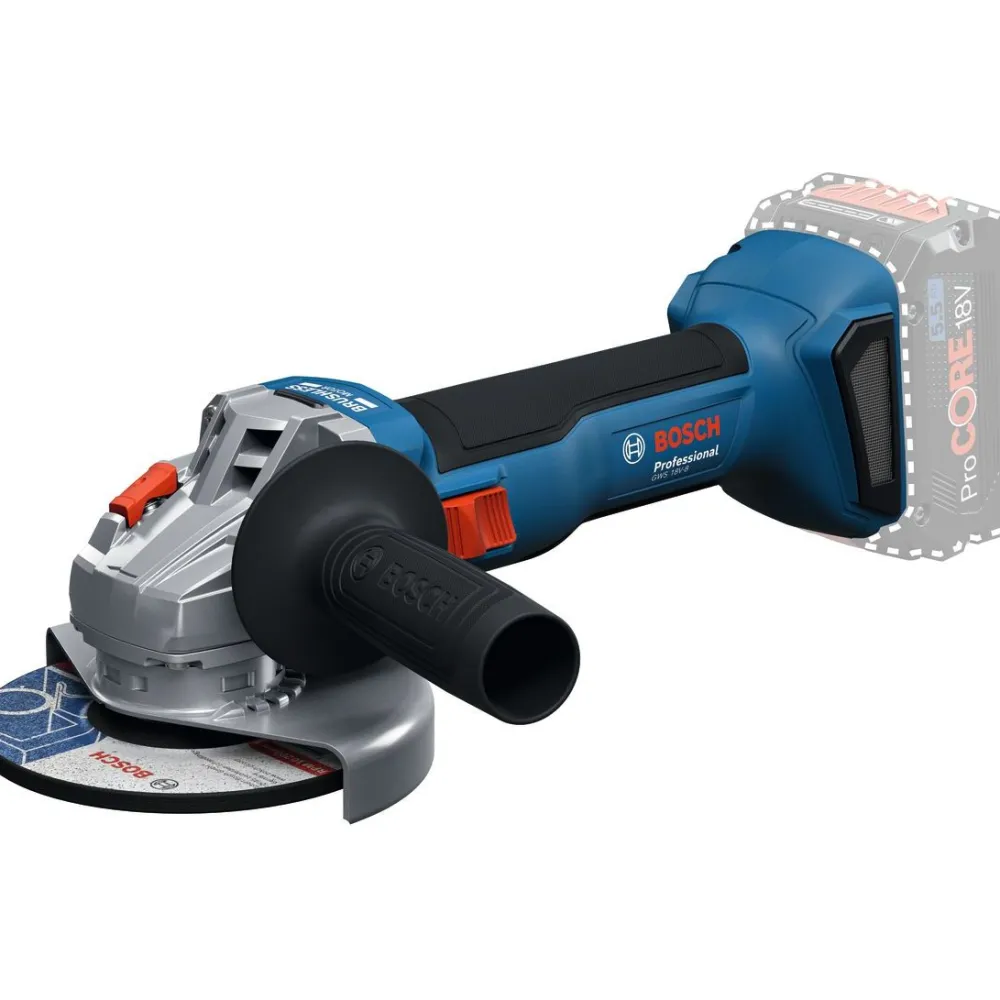 New Akkukulmahiomakone Bosch Professional GWS 18V-8 Solo 18V ilman akkua Kulmahiomakoneet