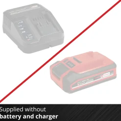 Akkukulmahiomakone Power X-Change Axxio TE-AG 18/125 Li BL Solo 18V ilman akkua*Einhell Hot