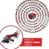 Akkukulmahiomakone PXC TP-AG 18/125 CE Q Li-Solo 18V ilman akkua*Einhell Discount