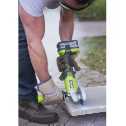 Akkukulmahiomakone ONE+ R18AG-140S 18V 4,0 Ah akulla*Ryobi Discount