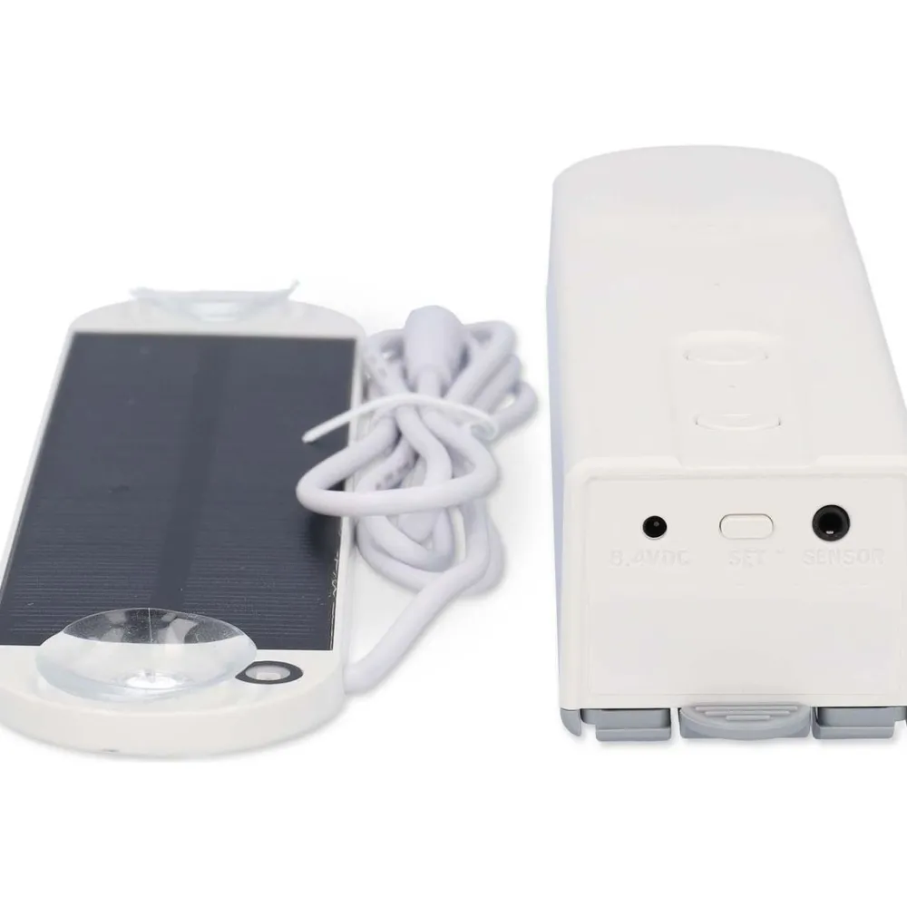Akkukäyttöinen rullaverhomoottori aurinkopaneelilla BTMR10WT SmartLife Bluetooth*Nedis Hot