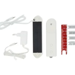 Akkukäyttöinen rullaverhomoottori aurinkopaneelilla BTMR10WT SmartLife Bluetooth*Nedis Hot