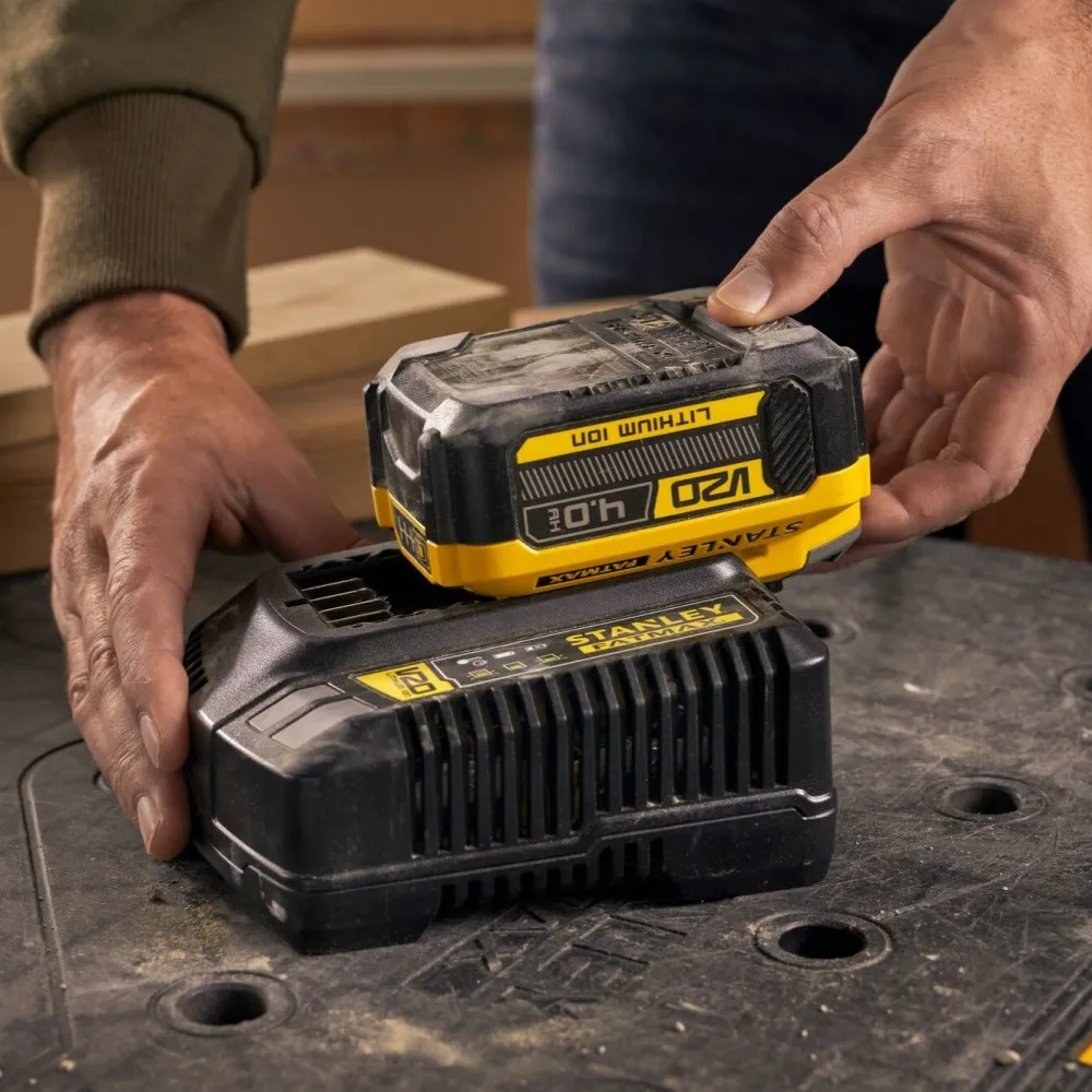 Akku + laturi FatMax V20 SFMCB14M1-QW 18V 1x4,0 Ah*Stanley Hot