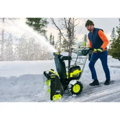 Online Akkulumilinko Max Power RY36STX56A-250 56 cm 2x36V 2x5,0 Ah akuilla Akkukäyttöiset Lumilingot