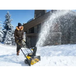 Clearance Akkulumilinko V20 SCSNP460R2-QW 46 cm 2x18V 2x6,0 Ah akuilla Akkukäyttöiset Lumilingot