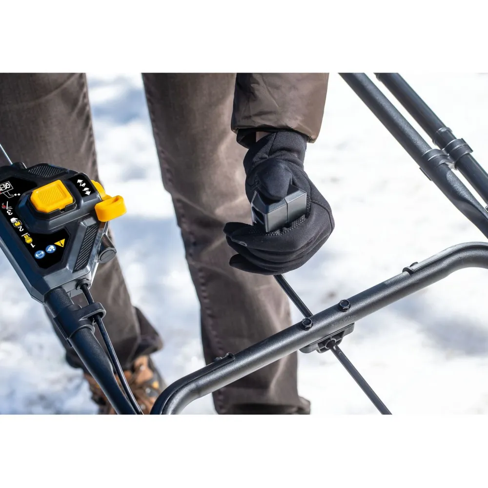 Clearance Akkulumilinko V20 SCSNP460R2-QW 46 cm 2x18V 2x6,0 Ah akuilla Akkukäyttöiset Lumilingot