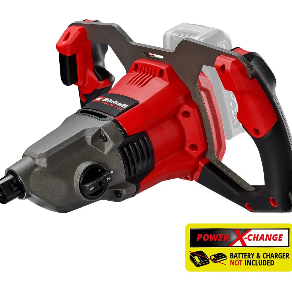 Akkumaali- ja laastisekoitin PXC TP-MX 18-2 Li BL-Solo 18V ilman akkua*Einhell Clearance