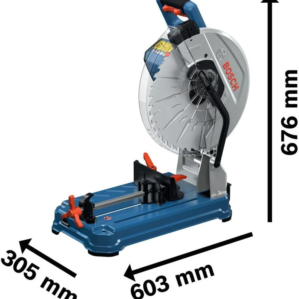 Outlet Akkumetallinkatkaisusaha Bosch Professional GCD 18V-355 Solo 18V ilman akkua Jiirisahat