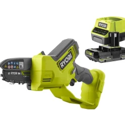 Akkuoksasaha RY18PSX10A-120 18V 10 cm 2,0 Ah akulla*Ryobi