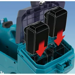 Akkupainepesuri LXT DHW080ZK 80 bar 380 l/h 2x18V ilman akkuja*Makita Hot