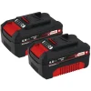 New Akkupaketti PXC 18V 2x4,0 Ah Akut Ja Laturit