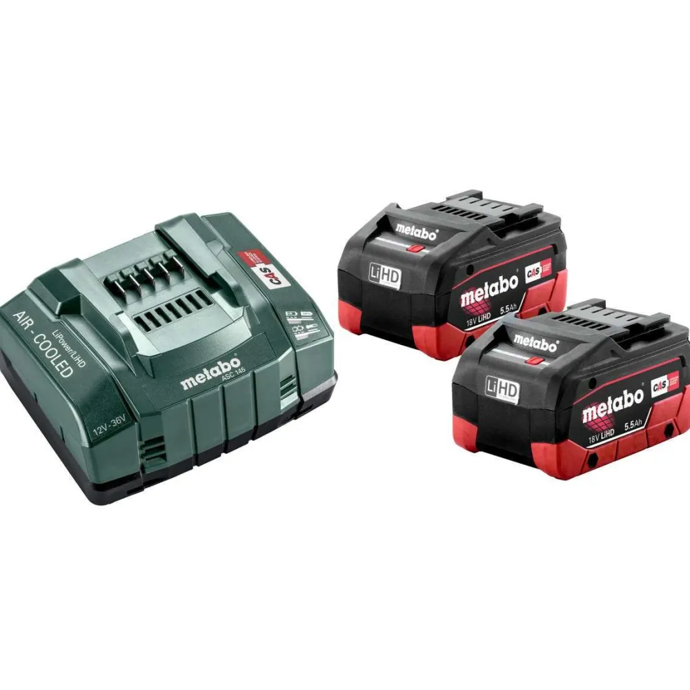 Akkupaketti 18V 2x5.5 Ah LiHD*Metabo Discount