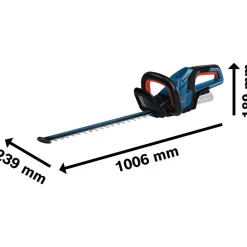 Discount Akkupensasleikkuri Bosch Professional GHE 18V-50 Solo 18V ilman akkua Pensasleikkurit