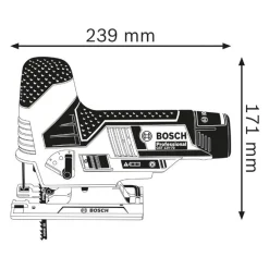 Sale Akkupistosaha Bosch Professional GST 12V-70 Solo ilman akkua + L-Boxx Pistosahat
