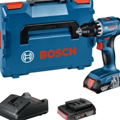 Akkuporakone Bosch Professional GRS 18V-45 18V 2x2,0 Ah akuilla + L-Boxx*Bosch Power Tools Outlet