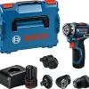 Hot Akkuporakone Bosch Professional GSR 12V-32 FC 12V 2x2,0 Ah akuilla + 4xGFA + L-Boxx Akkuporakoneet