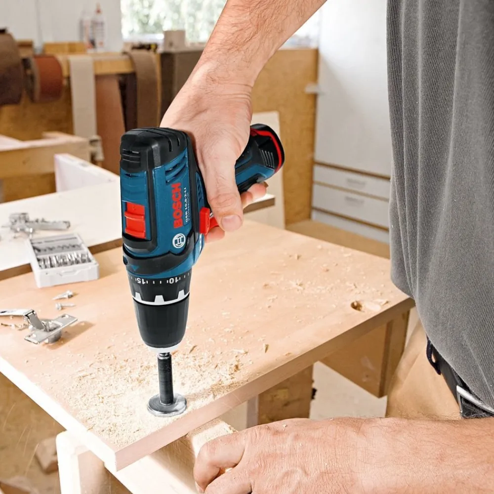 Akkuporakone Bosch Professional GSR 12V-15 12V 2x2,0 Ah akuilla + Bag*Bosch Power Tools Online