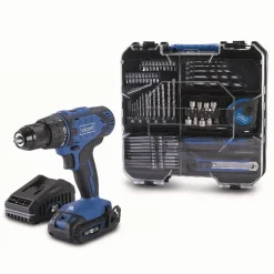 Sale Akkuporakone C-DTB74/1-X 20V akulla + 74-os. tarvikesetti Akkuporakoneet