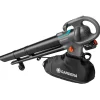 Clearance Akkupuhallin-imuri PowerJet Collect P4A 18V 4,0 Ah akulla Lehtipuhaltimet