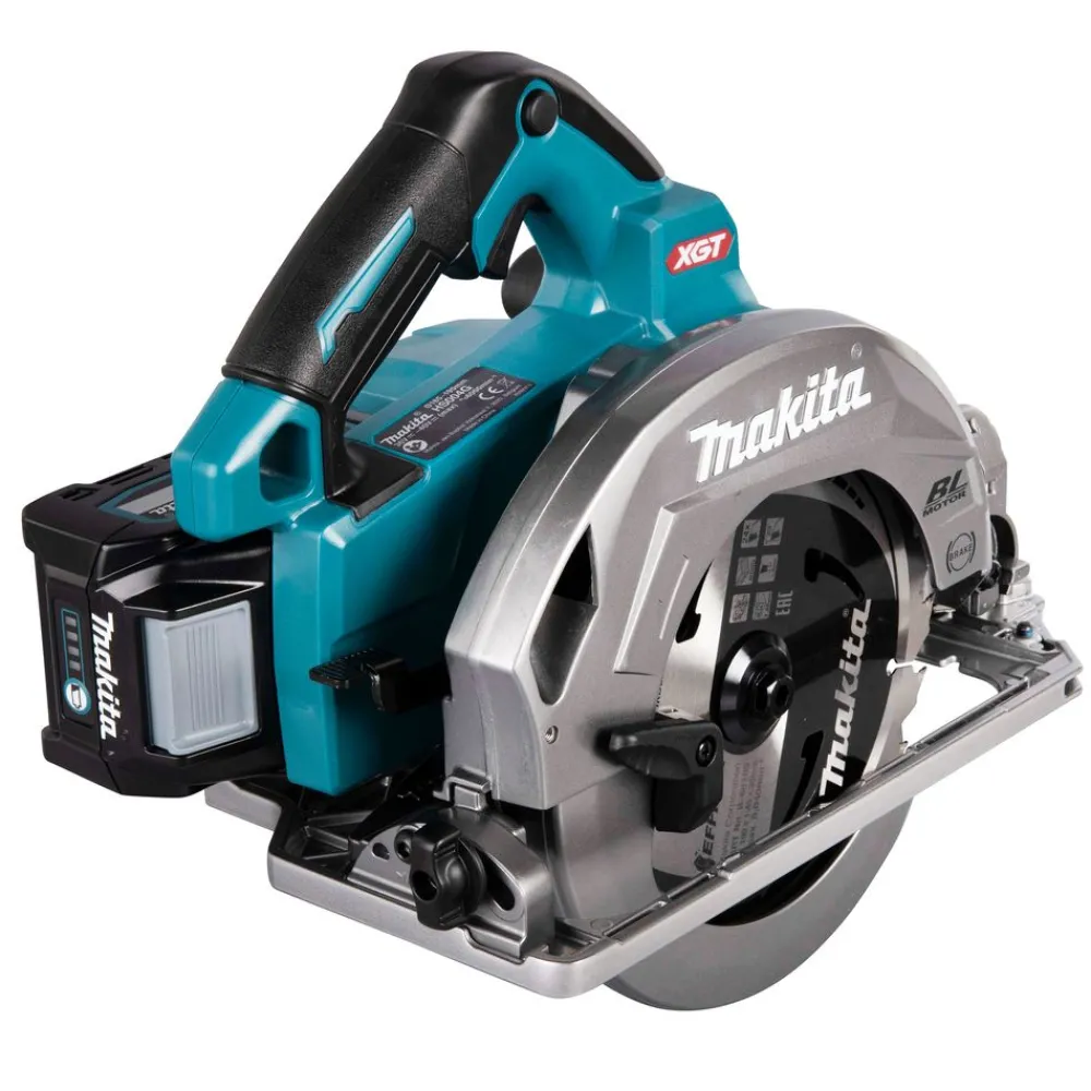 Hot Akkupyörösaha XGT HS004GM201 Ø190 mm 40V 2x4,0 Ah akuilla + Makpac Pyörösahat