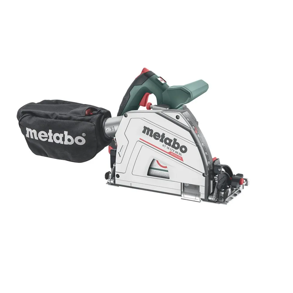 Akkupyörösaha KT 18 LTX 66 BL 18V sisältää 2x8,0Ah akut ja ASC 145 -laturin*Metabo