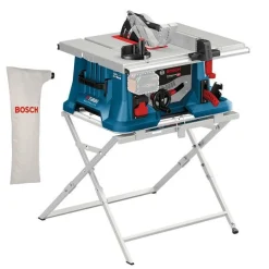 Hot Akkupöytäsaha Bosch Professional GTS 18V-216 Solo 18V ilman akkua + GTA 560 -sahapöytä Pöytäsahat