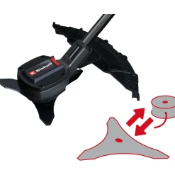 Outlet Akkuraivaussaha Power X-Change GP-BC 36/430 Li BL-Solo 2x18V ilman akkuja Raivaussahat