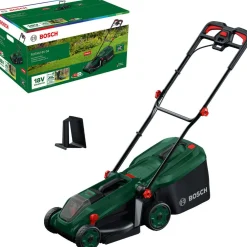 Clearance Akkuruohonleikkuri Bosch Rotak 18V-34 Solo 18V ilman akkua Akkuruohonleikkurit